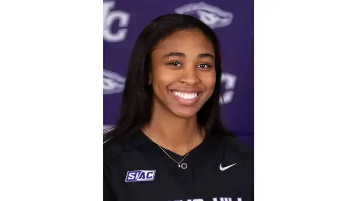 Former Thomas Jefferson High School for Advanced Studies standout Oscha Carter played on Friday, May 9 in hopes of reaching the NCAA Division II Softball Championship