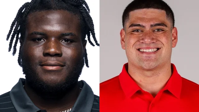 Jojo Johnson and Mike Tauteoli