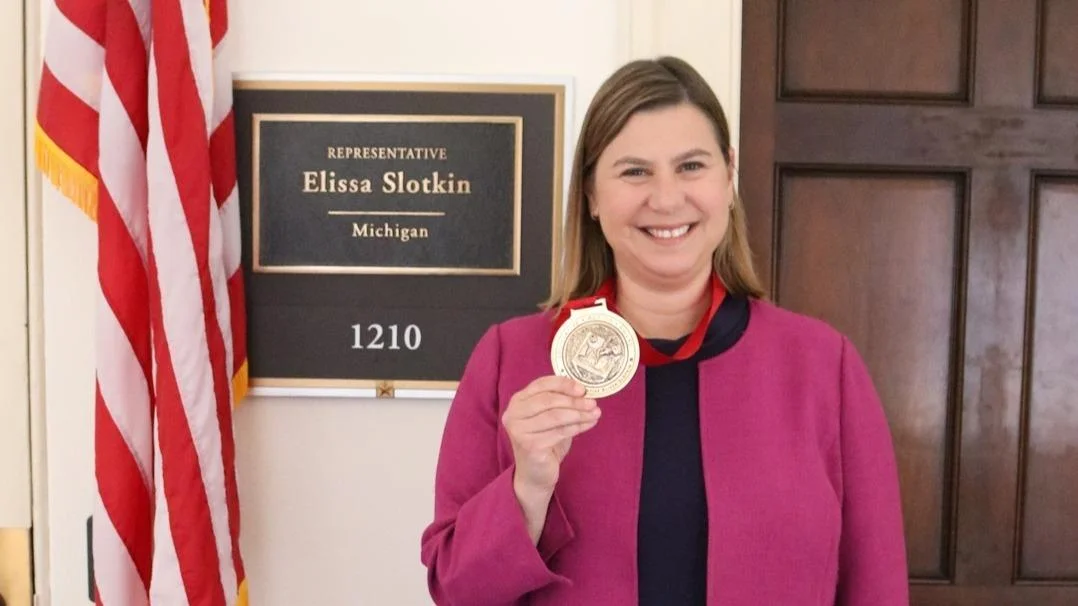 Sen. Elissa Slotkin discusses local needs and agricultural policy during Southwest Michigan visit