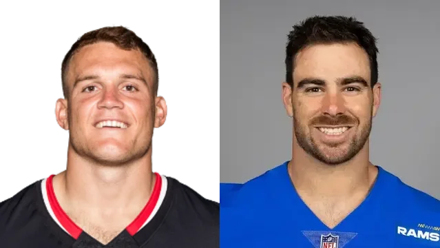 Jake Hansen and Tyler Higbee