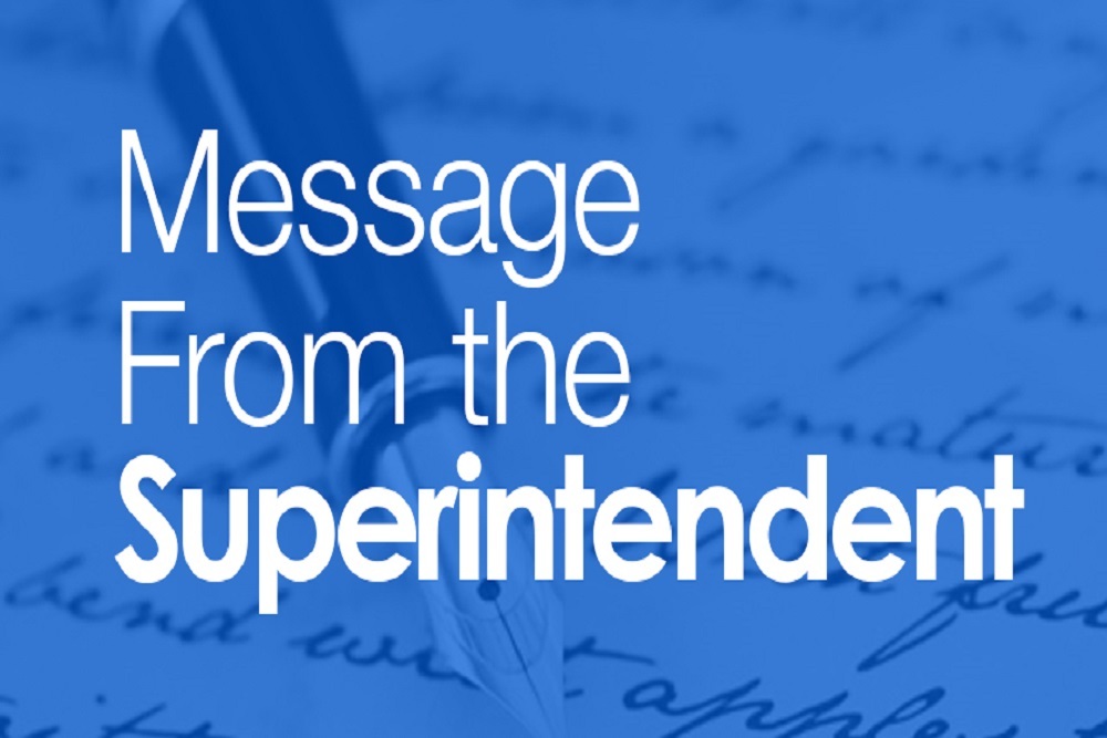 BUTLER AREA INDEPENDENT HIGH SCHOOL: A Message from the Superintendent