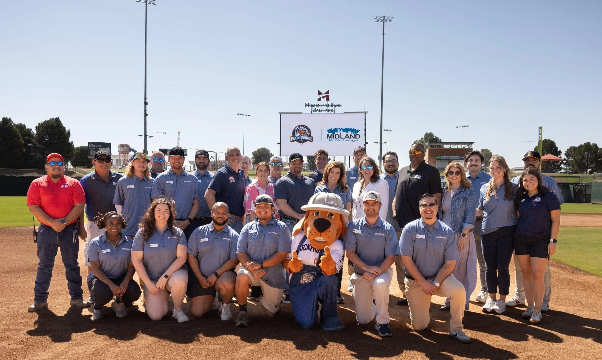 Midland RockHounds unveil new video board