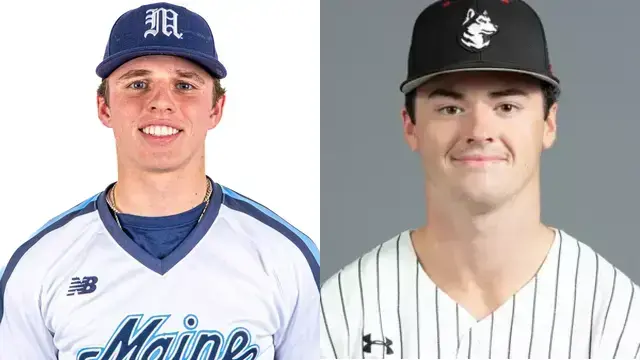 Which former Plymouth Reporter area high school standouts will be in action on Sunday, April 20?