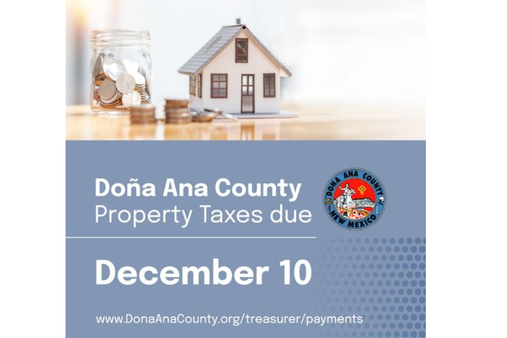 Property Taxes Are Due on Dec. 10!
