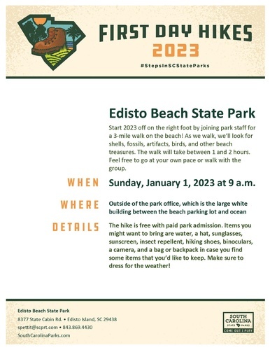 First Day Hike – EB State Park