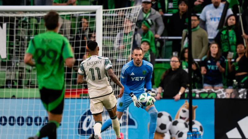 Brad Stuver earns MLS recognition after standout performance against Portland