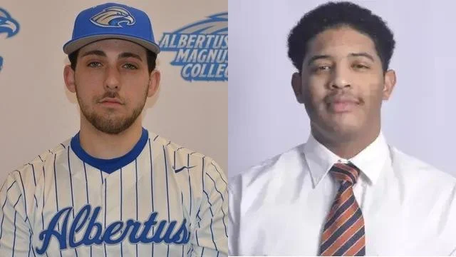 Which former SC Connecticut News area high school standouts will be in action on Saturday, April 19?