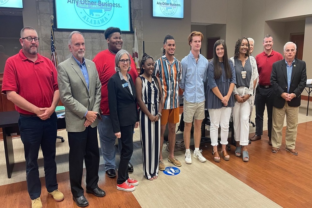 Congratulations to the students from Jacksonville High School