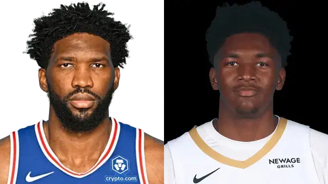 Joel Embiid and Derik Queen - 
