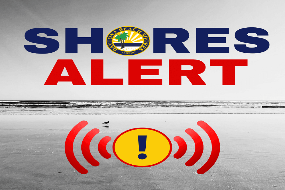 Sign Up Today for ShoresAlert Notifications via Phone, Email