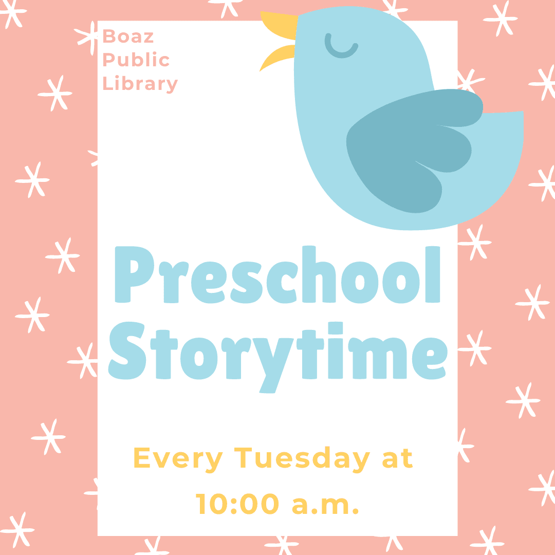 Preschool Storytime on December 27