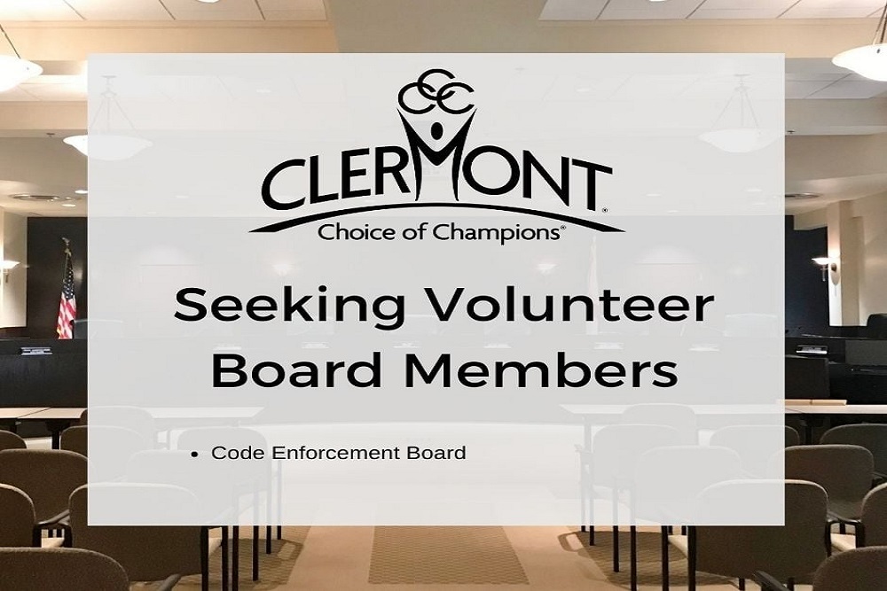 Seeking Volunteer Board Members