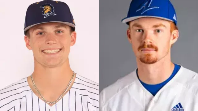 Which former South Guilford News area high school standouts will be in action on Thursday, May 15?