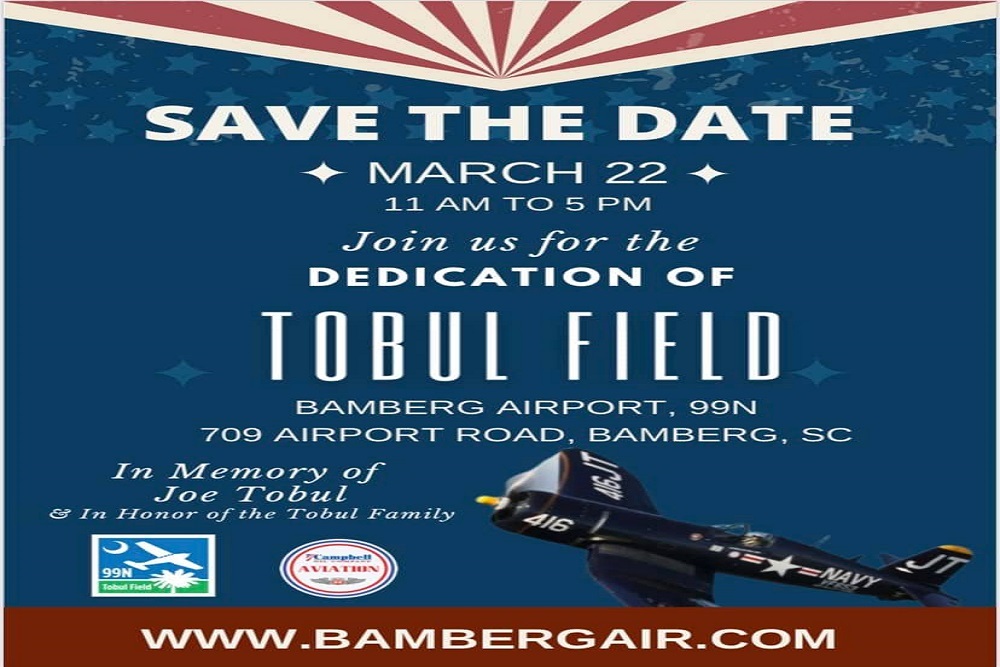 Bamberg County Government: Dedication Tobul Field