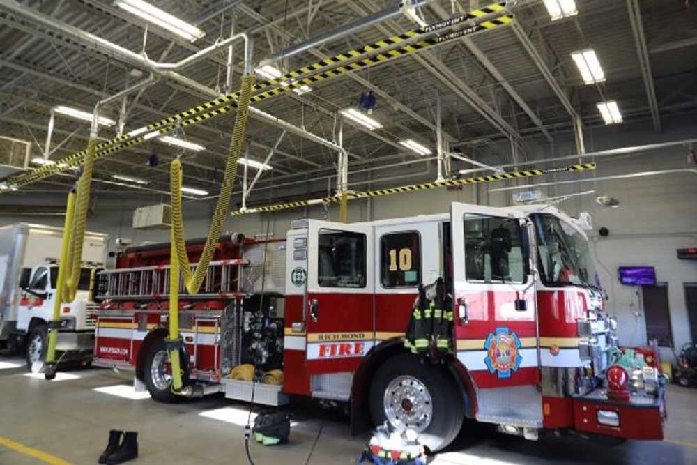 New Vehicle Source Exhaust Capture Systems Installed