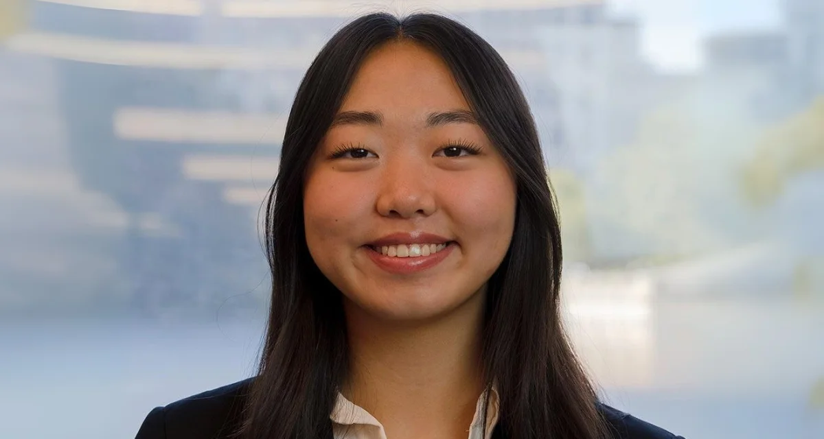 Anna Li, a student at Pace University's Lubin School of Business