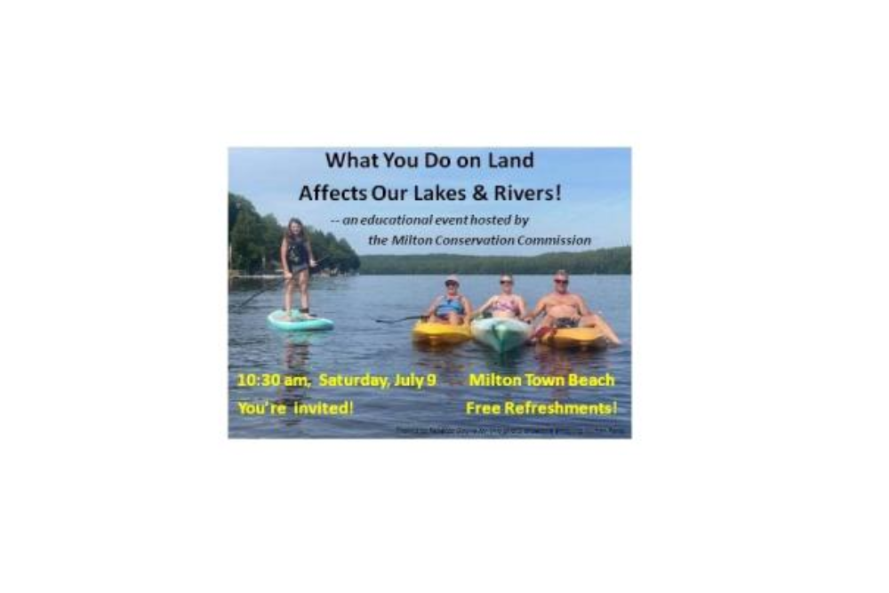 What You Do on Land Affects Our Lakes & Rivers