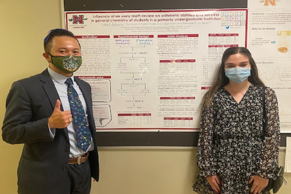 Nicholls State University: Nicholls Chemistry Major Presents Research at National Conference￼