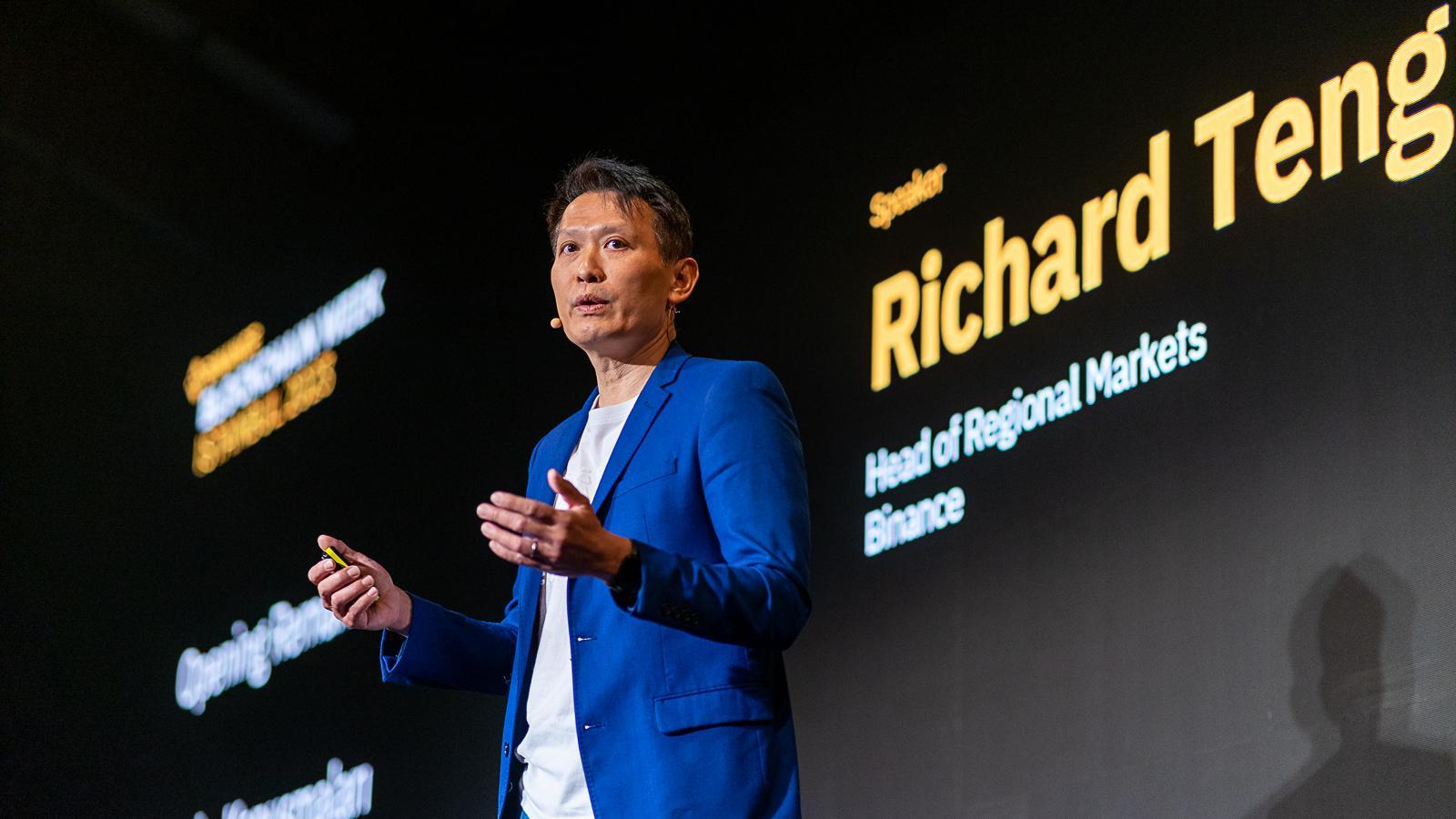 Richard Teng, CEO of Binance Richard Teng, CEO of Binance