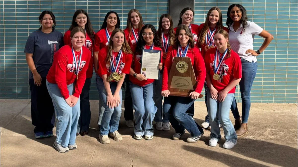 YWLA swim and dive team honored after capturing UIL 4A State Championship