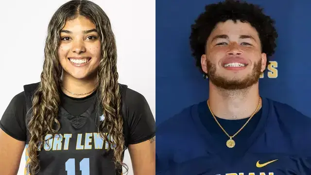 Makaya Porter and Solomon Parker