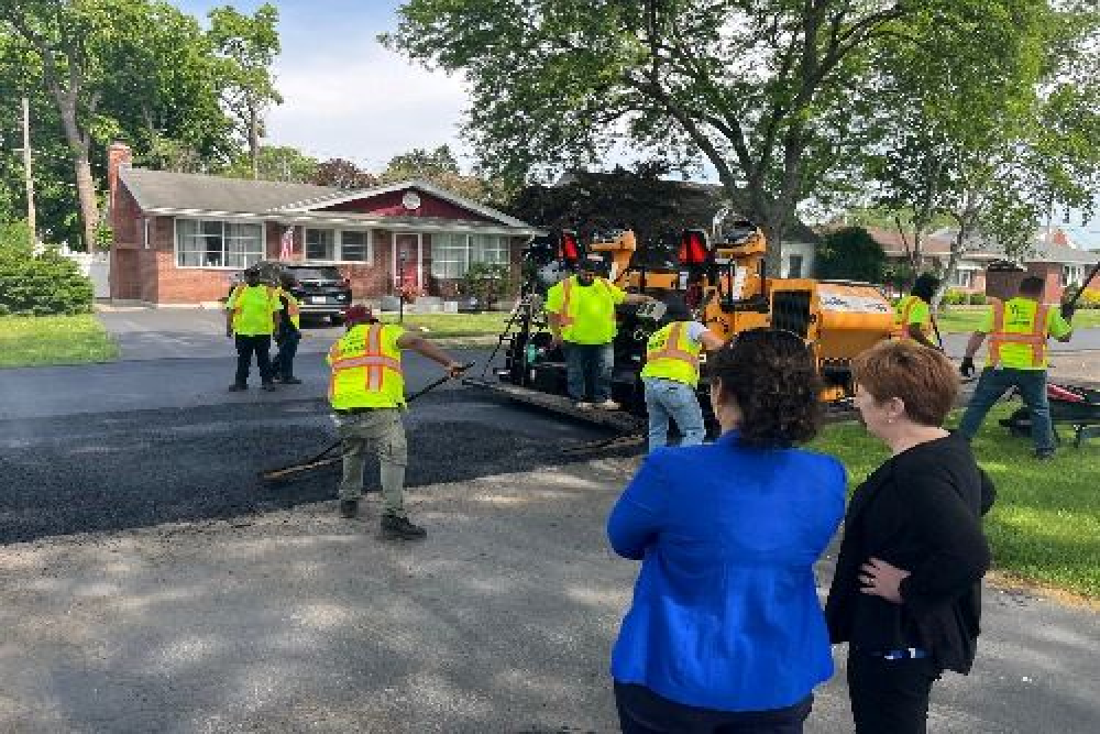 Mayor Sheehan and DGS Highlight City’s Historic  million+ Pavement Preservation Investments 2022