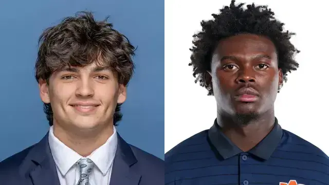 Luke Walker and Kensley Louidor-Faustin