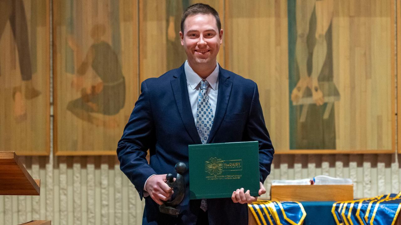 AU Alumnus Named DAISY Award Winner for Extraordinary Nursing Faculty