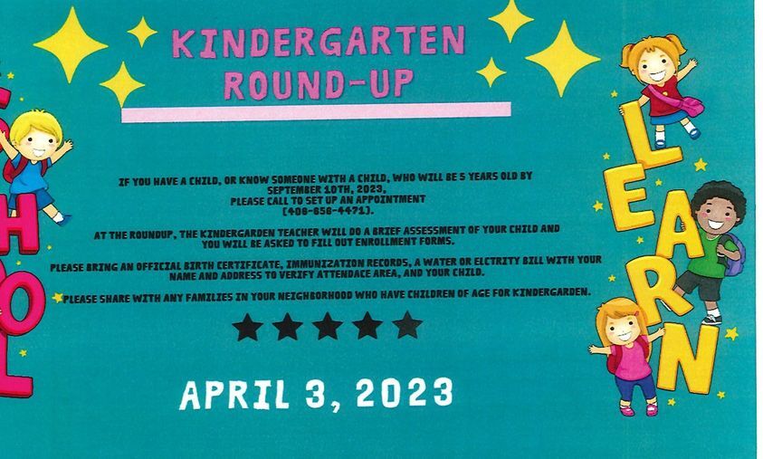 Canyon Creek School: Kindergarten Round-up