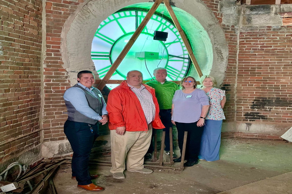In Honor Of Mental Health Awareness Month, The Vigo County Courthouse Has Turned The Clock Tower Green! In Honor Of Mental Health Awareness Month, The Vigo County Courthouse Has Turned The Clock Tower Green!