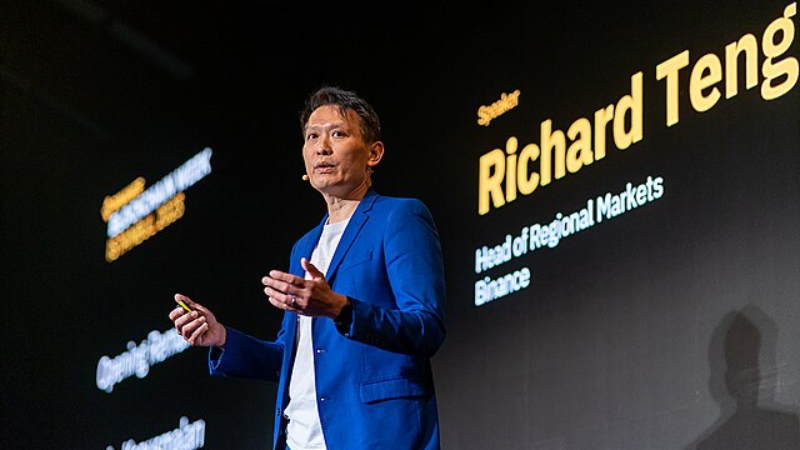 Binance CEO Richard Teng - Binance, CC BY 4.0 , via Wikimedia Commons Binance CEO Richard Teng - Binance, CC BY 4.0 , via Wikimedia Commons