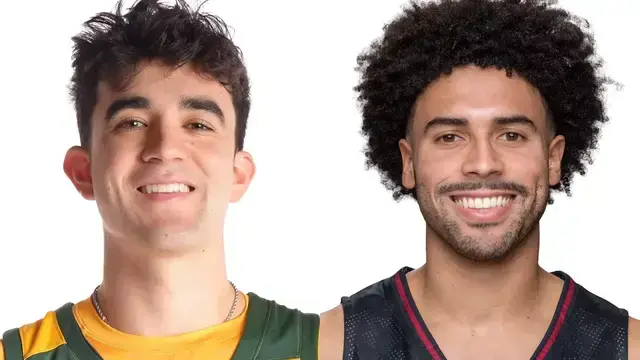 Isa Silva and Chris Holley