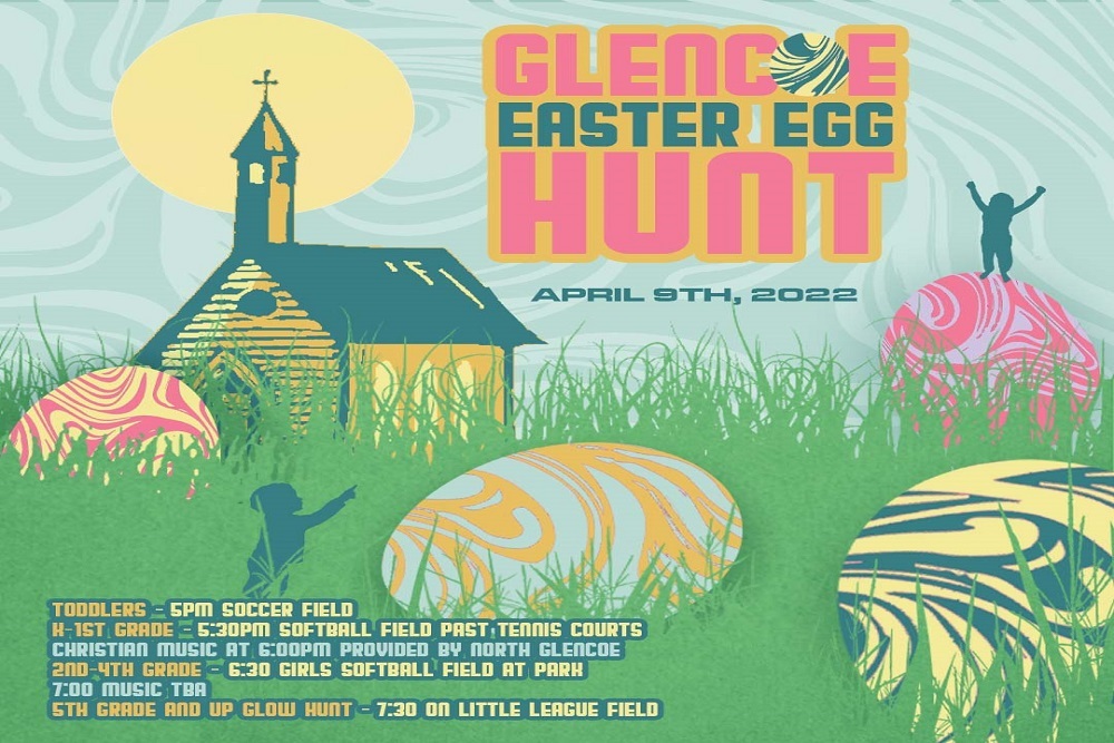 Glencoe Easter Egg Hunt on April 9