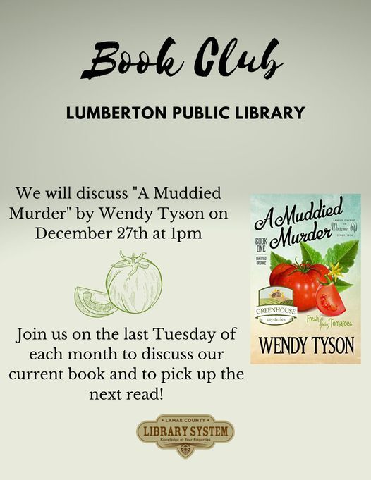 Lamar County Library System – Adult Book Club Lamar County Library System – Adult Book Club