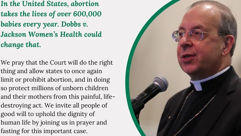 A comment by Baltimore Archbishop William E. Lori, chairman of the U.S. Conference of Catholic Bishops Committee on Pro-Life Activities. A comment by Baltimore Archbishop William E. Lori, chairman of the U.S. Conference of Catholic Bishops Committee on Pro-Life Activities.