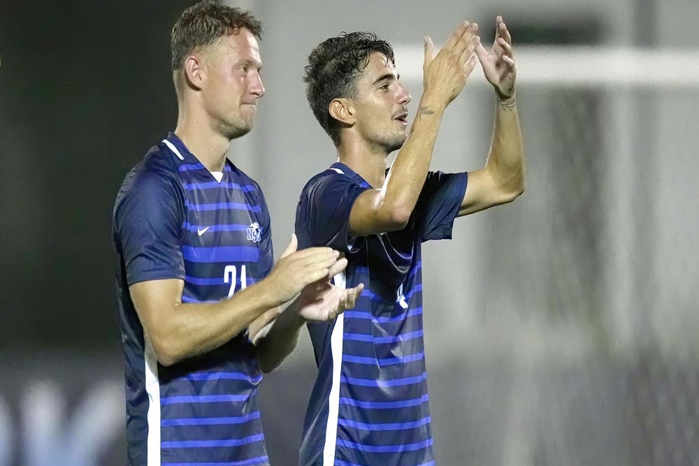 Sharks Cruise Past Florida Memorial, 4-0 Sharks Cruise Past Florida Memorial, 4-0