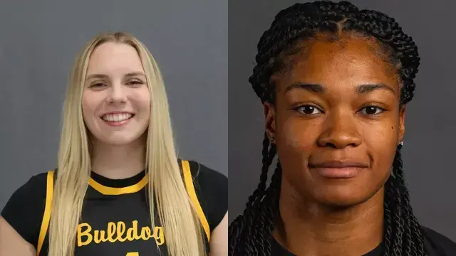 Jenna Hinzmann and Karrington Gordon