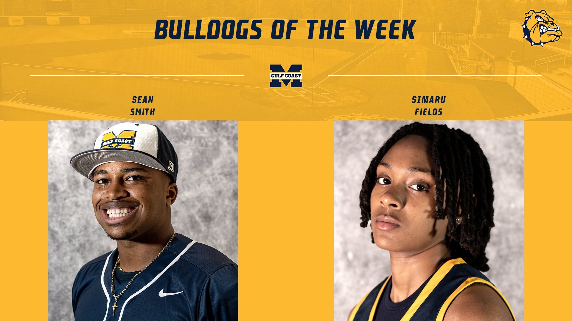 Smith, Fields named Bulldogs of the Week