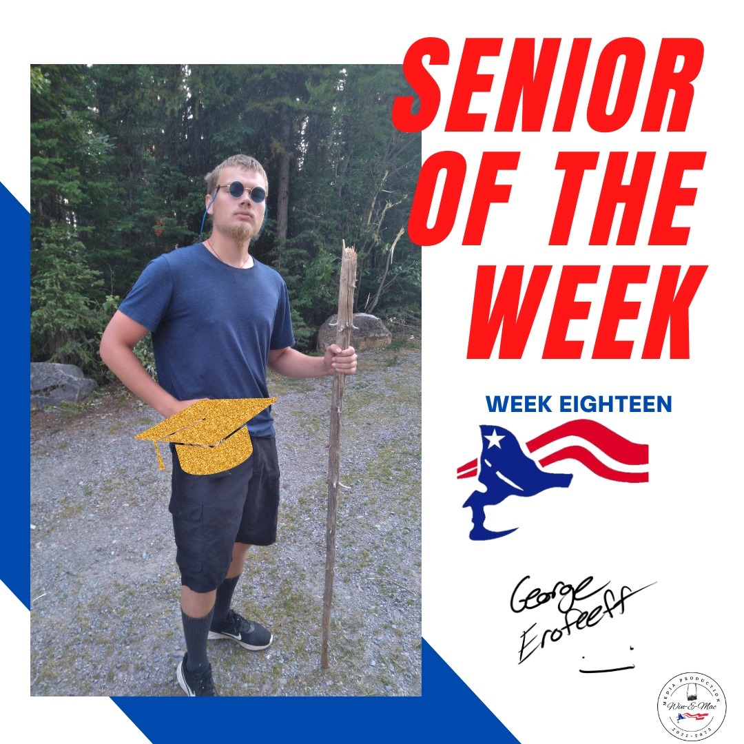 WIN-E-MAC ELEMENTARY SCHOOL: Our eighteenth senior of the week