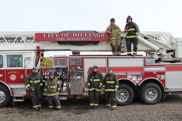 Newest Captain-qualified Members of the Billings Fire Department
