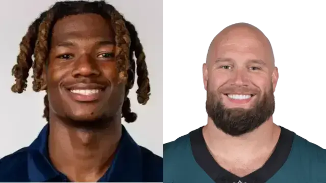Jaylan Brown and Lane Johnson - 