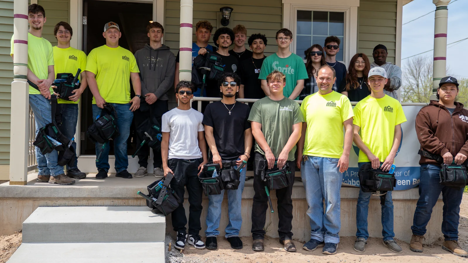 GBAPS announces student-built home through Bridges Construction program