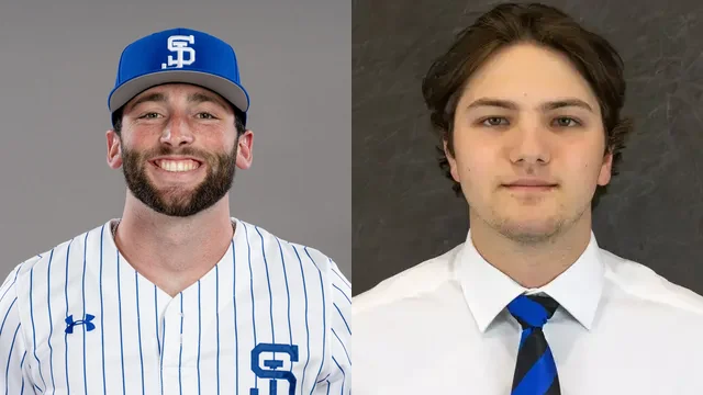 Which former South Guilford News area high school standouts will be in action on Saturday, March 29?