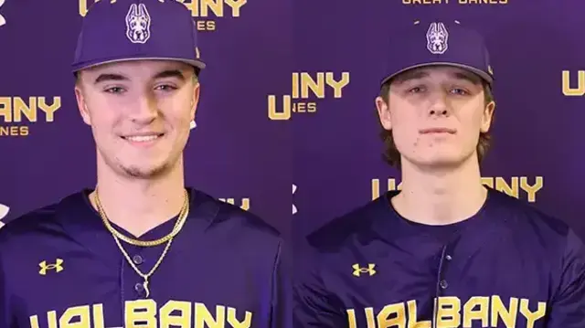 Which former Capital District Times area high school standouts will be in action on Friday, April 25?