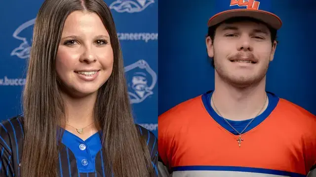 Kourtney Carter and Davis Duhon