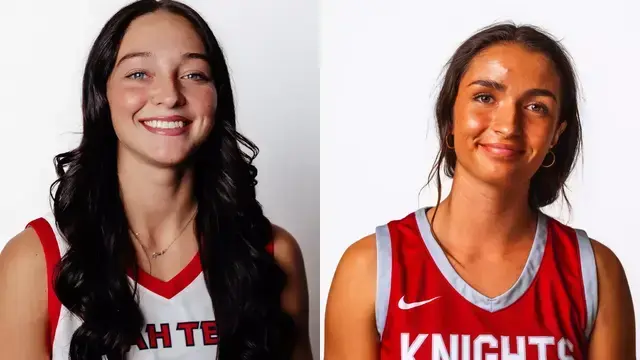 Macie Warren and Hannah Van Der Beek