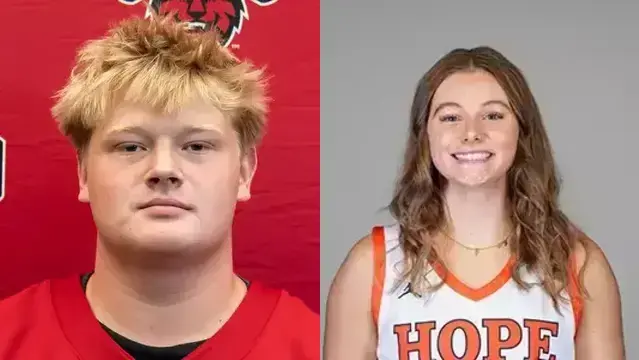 Brady Holland and Morgan Miller