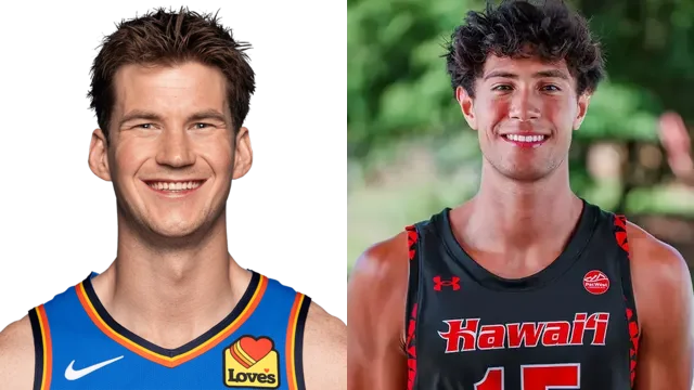 Branden Carlson and Charles Higby Jr. Branden Carlson and Charles Higby Jr.