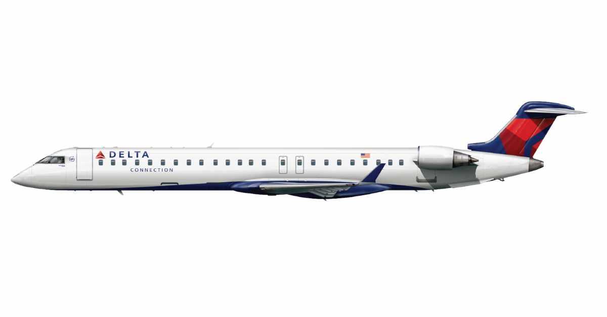 Endeavor Air Mitsubishi CRJ900