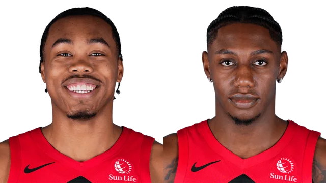 Scottie Barnes and RJ Barrett - 